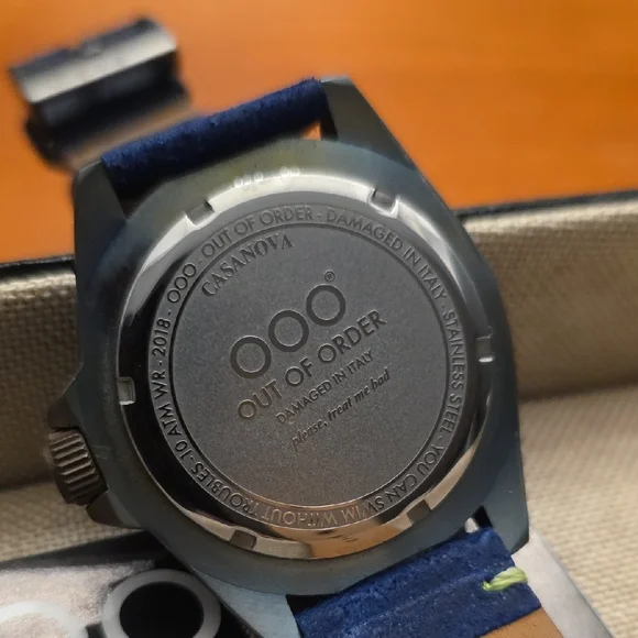 Out of Order Blue and Black Watch - Picture 4 of 13